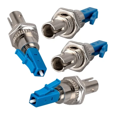 Adaptador de cabo de fibra óptica LC para ST